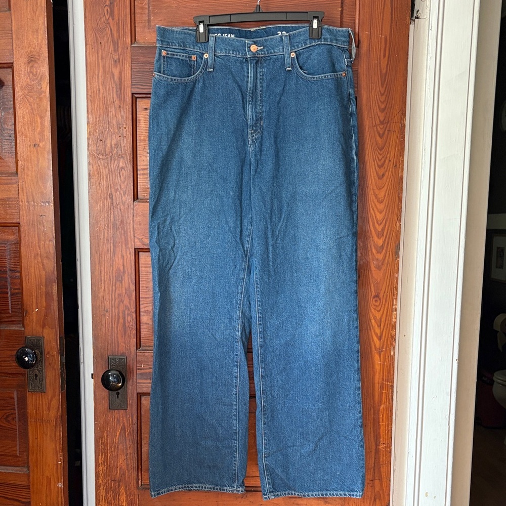 J Crew 90’s Wide Leg Jean size 32